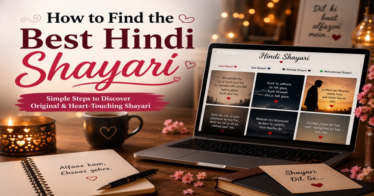 How to find the best Hindi Shayari online
